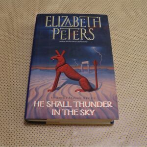 Elizabeth Peters He Shall Thunder in the Sky Book